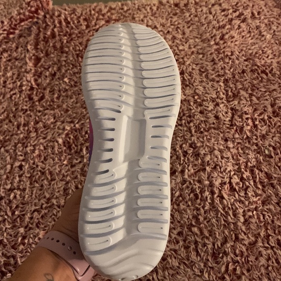 Rainbow 🌈 and rhinestone sneakers NWOT . Size 8 - Picture 5 of 9